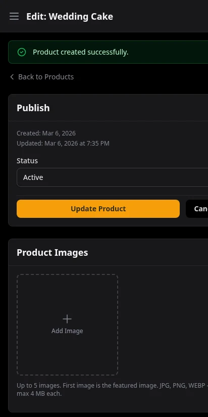 DabDash product editor showing weight variations, pricing, and strain details — mobile view